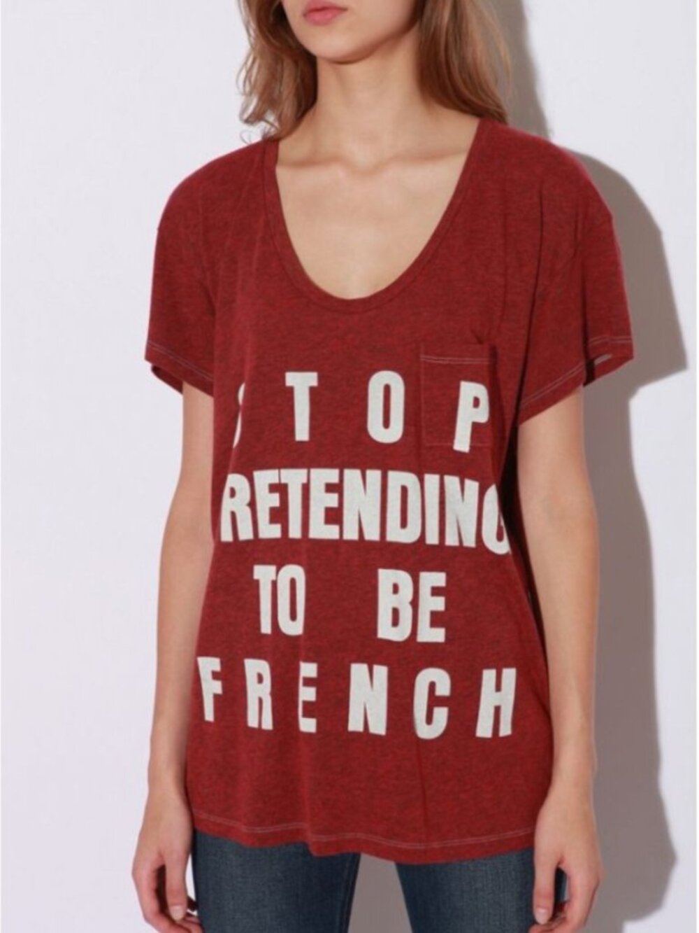 Urban Outfitters Stop Pretending to be French Tee